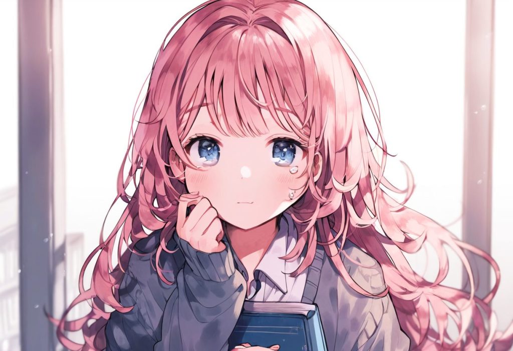 画像に alt 属性が指定されていません。ファイル名: Muted-lightingmid-shot1girl-holding-head-sighing-furrowed-brows-school-uni-s-1965435893-1024x701.jpg